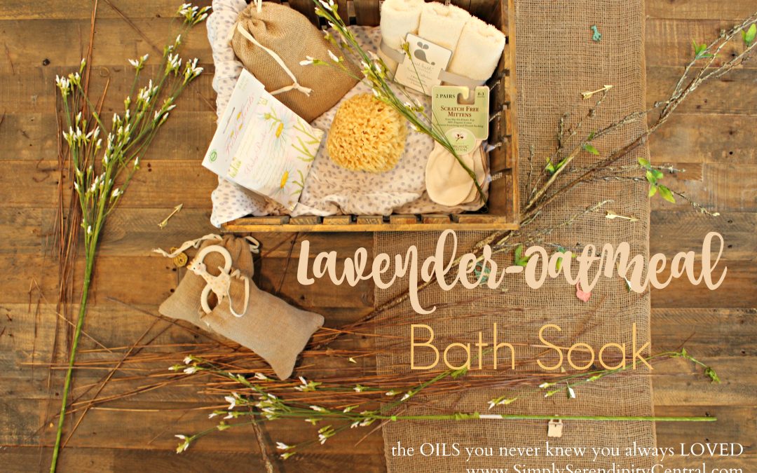 Lavender-Oatmeal Bath Soak