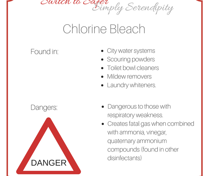 #SwitchToSafer Toxins to Avoid: Chlorine Bleach