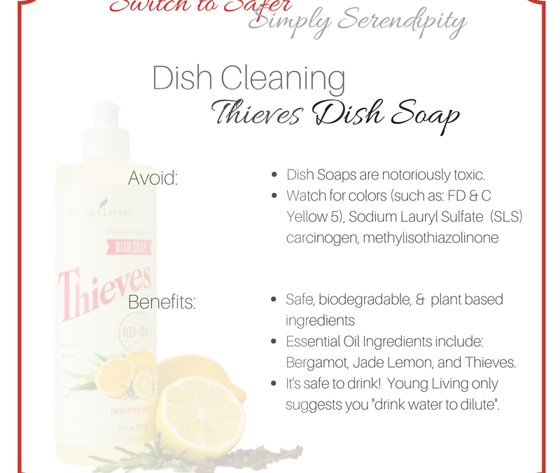 Switch to Safer #4: Dishwasher Detergent & Dish Soap