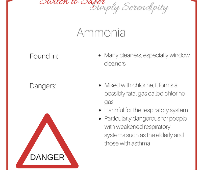 Switch To Safer: Toxins to Avoid: Ammonia